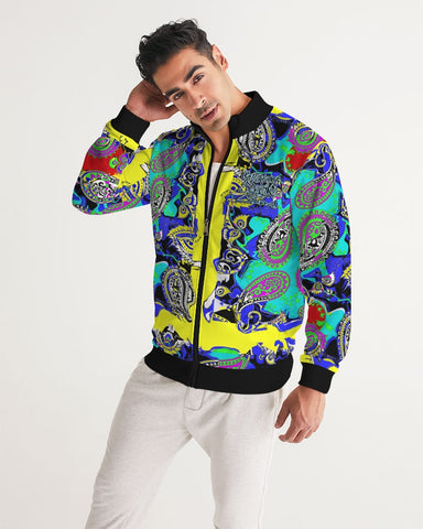 Smokey Paisley Men's All-Over Print Track Jacket