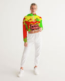 SourPatch Women's All-Over Print Cropped Windbreaker