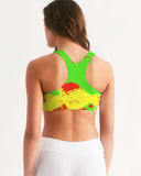 SourPatch Women's All-Over Print Seamless Sports Bra