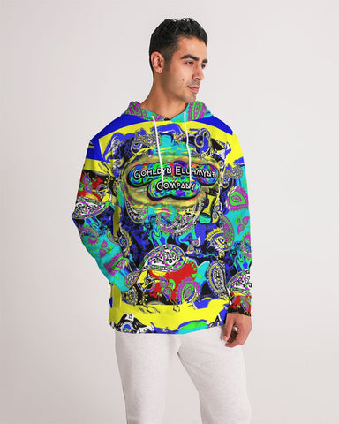 Paisley Print Men's All-Over Print Hoodie