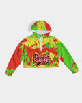 SourPatch Women's All-Over Print Cropped Windbreaker